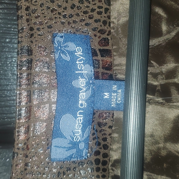 Susan Graver Style Size M 3/4 sleeve Jacket NWT - Picture 2 of 4